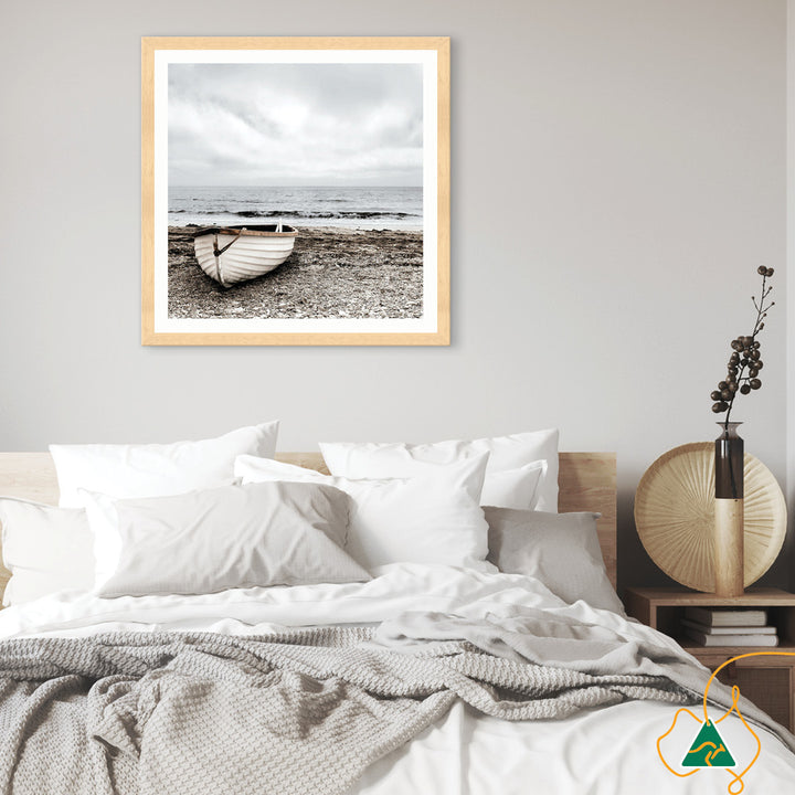 SECLUDED BEACH II - Framed Print