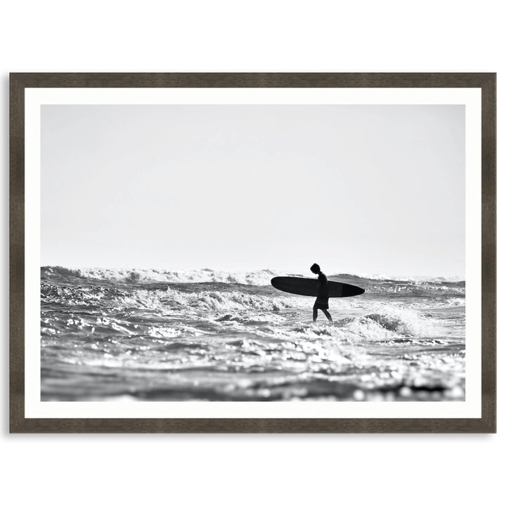 SURFERS BEACH I - Framed Print