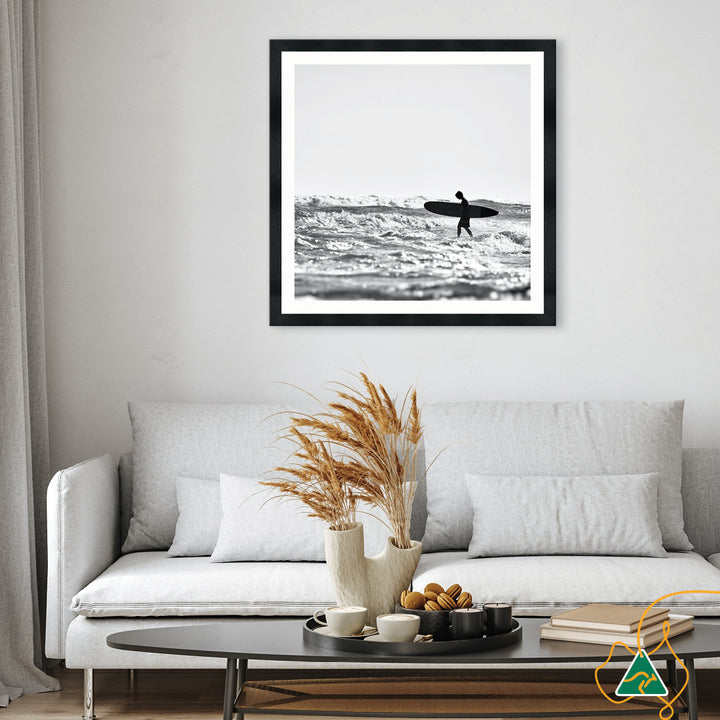 SURFERS BEACH II - Framed Print
