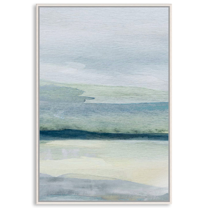 ABSTRACT SEA V - Framed Canvas