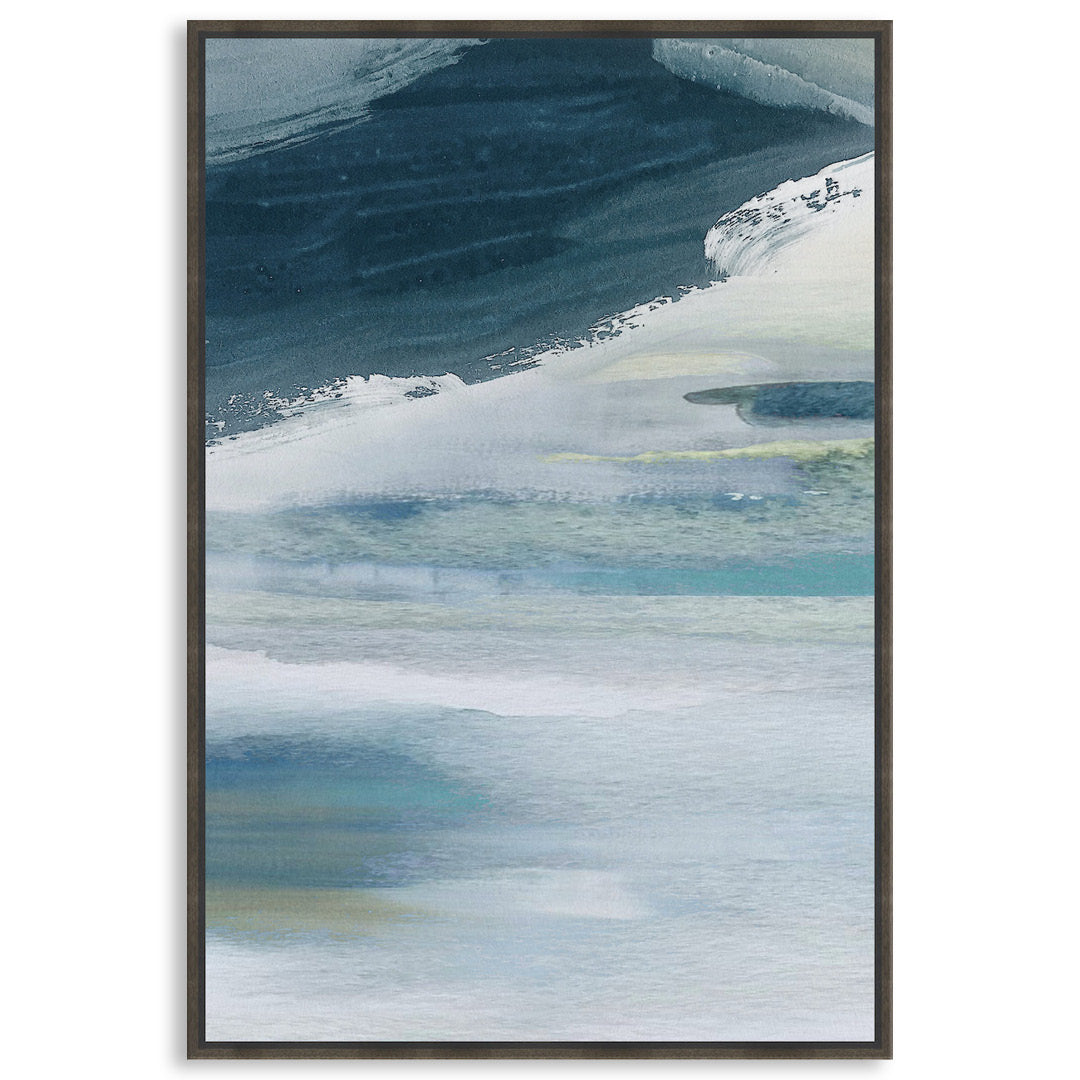 ABSTRACT SEA VI - Framed Canvas