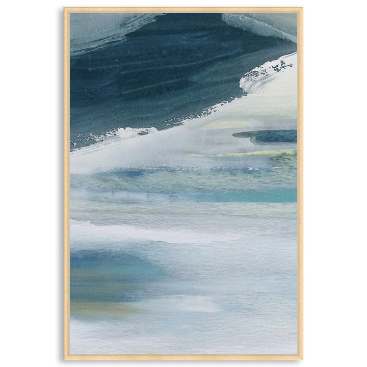 ABSTRACT SEA VI - Framed Canvas