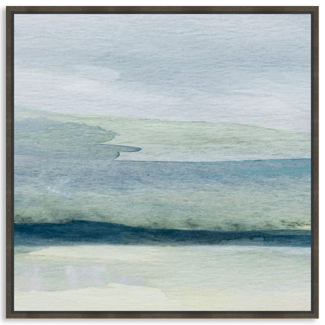 ABSTRACT SEA XI - Framed Canvas
