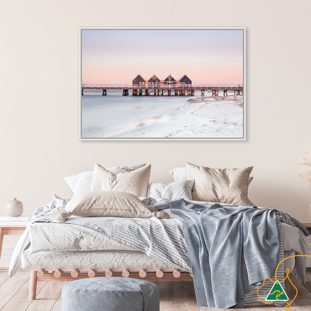 BUSSELTON JETTY I - Framed Canvas