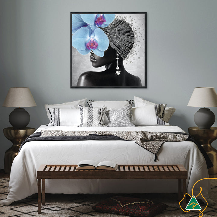 ORCHID FANTASY II - Framed Canvas