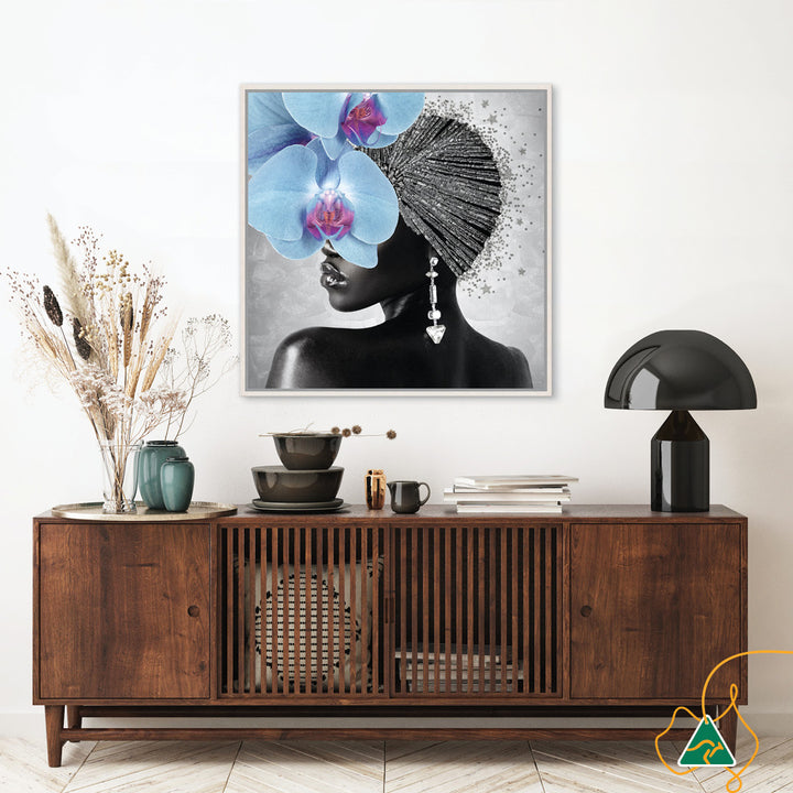 ORCHID FANTASY II - Framed Canvas