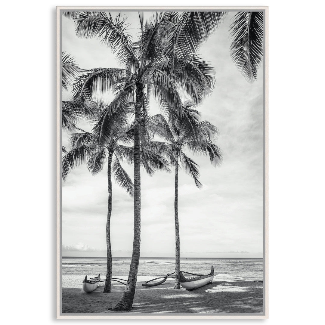 WAIKIKI OUTRIGGER I - Framed Canvas