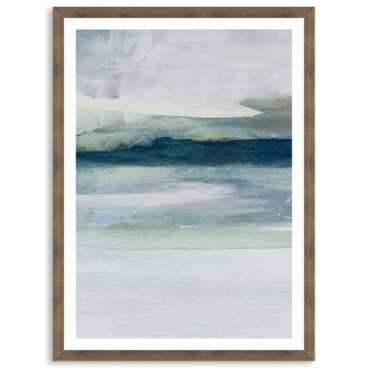 ABSTRACT SEA IV - Framed Print