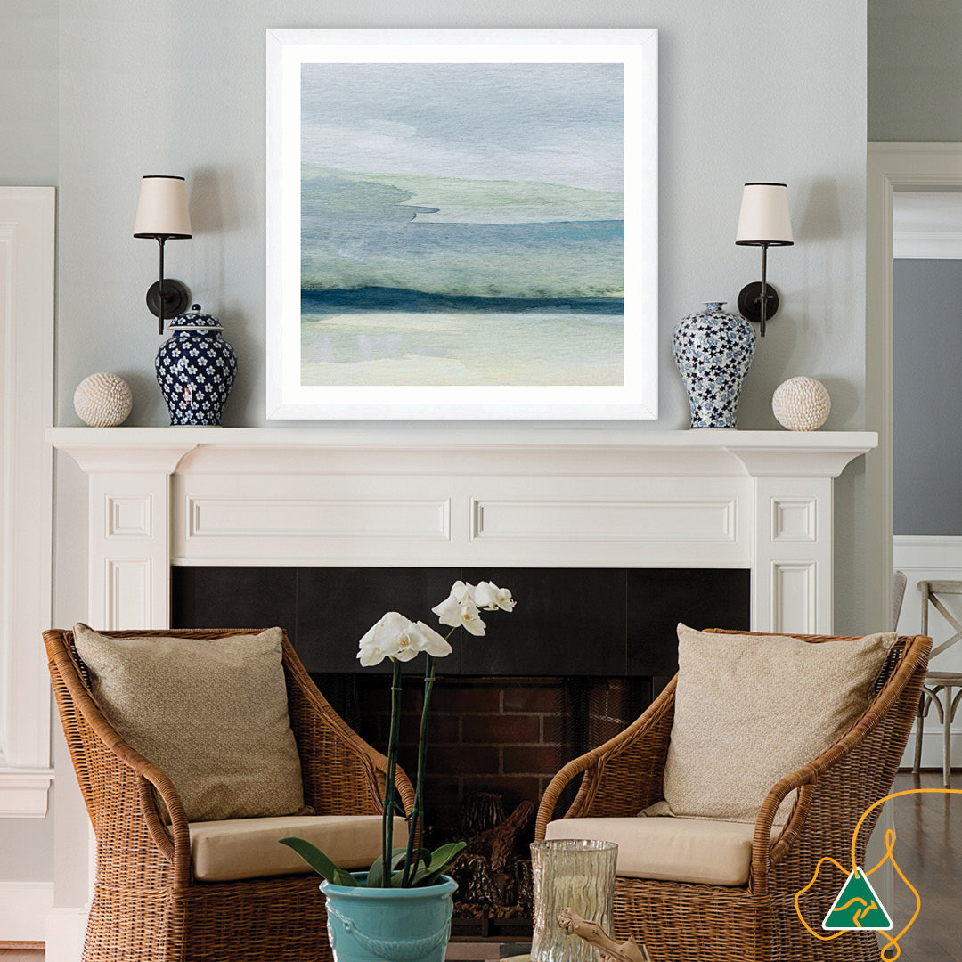 ABSTRACT SEA XI - Framed Print