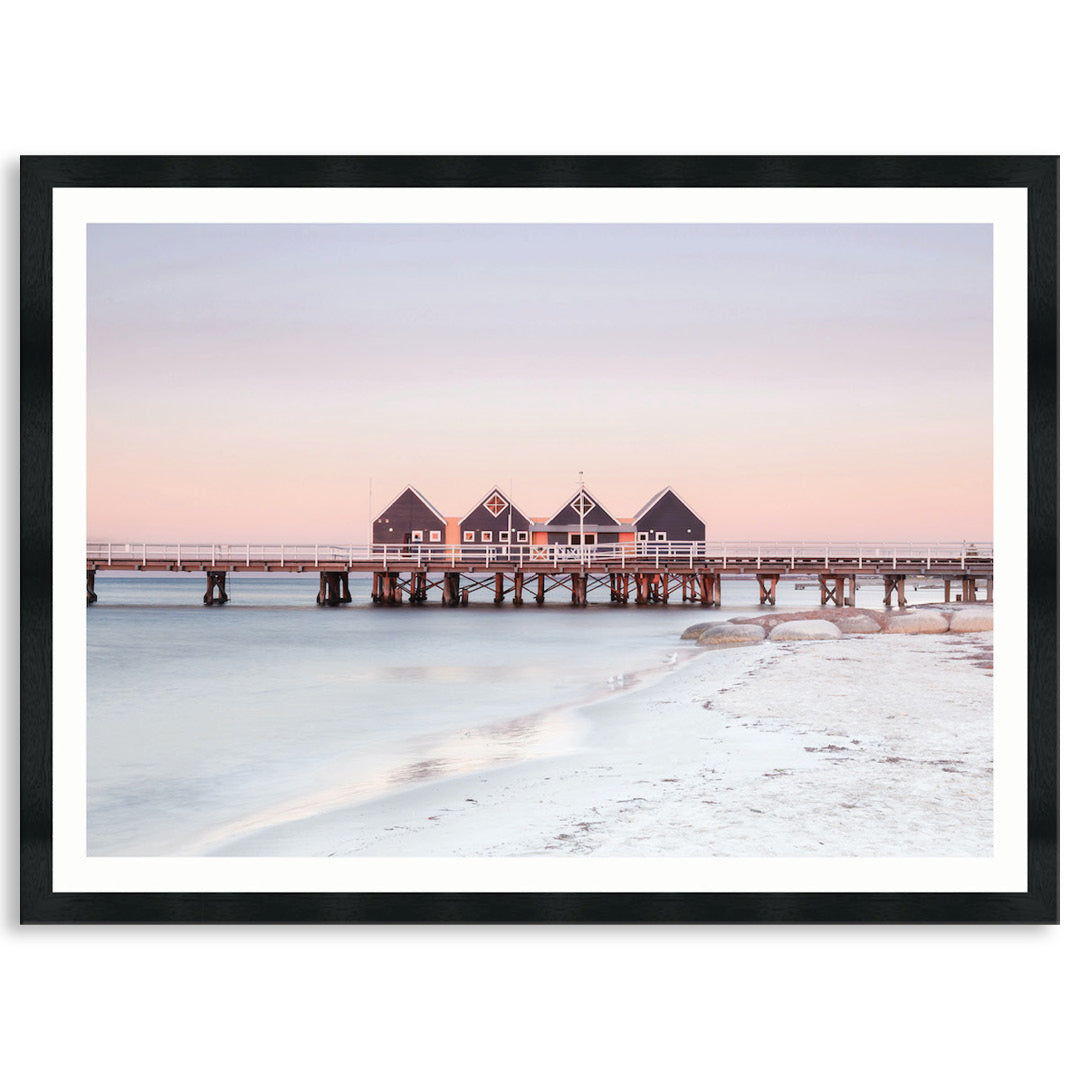 BUSSELTON JETTY I - Framed Print