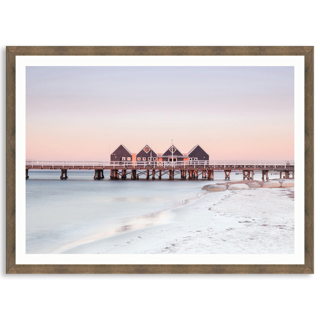 BUSSELTON JETTY I - Framed Print