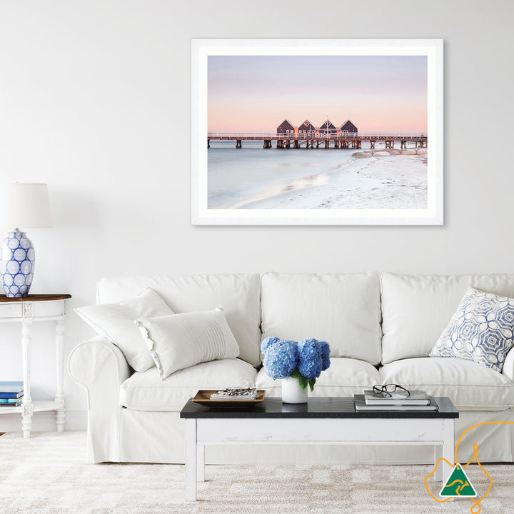 BUSSELTON JETTY I - Framed Print