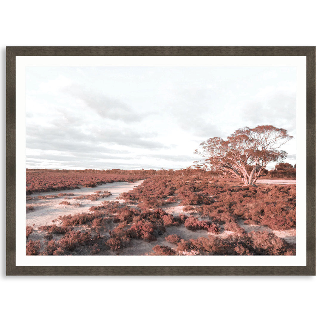 DESERT SUNSET I - Framed Print