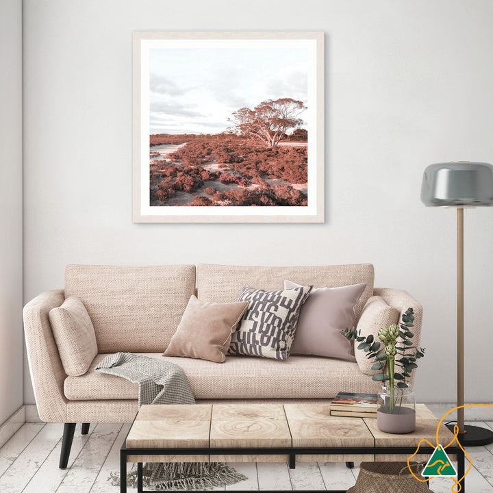 DESERT SUNSET II - Framed Print