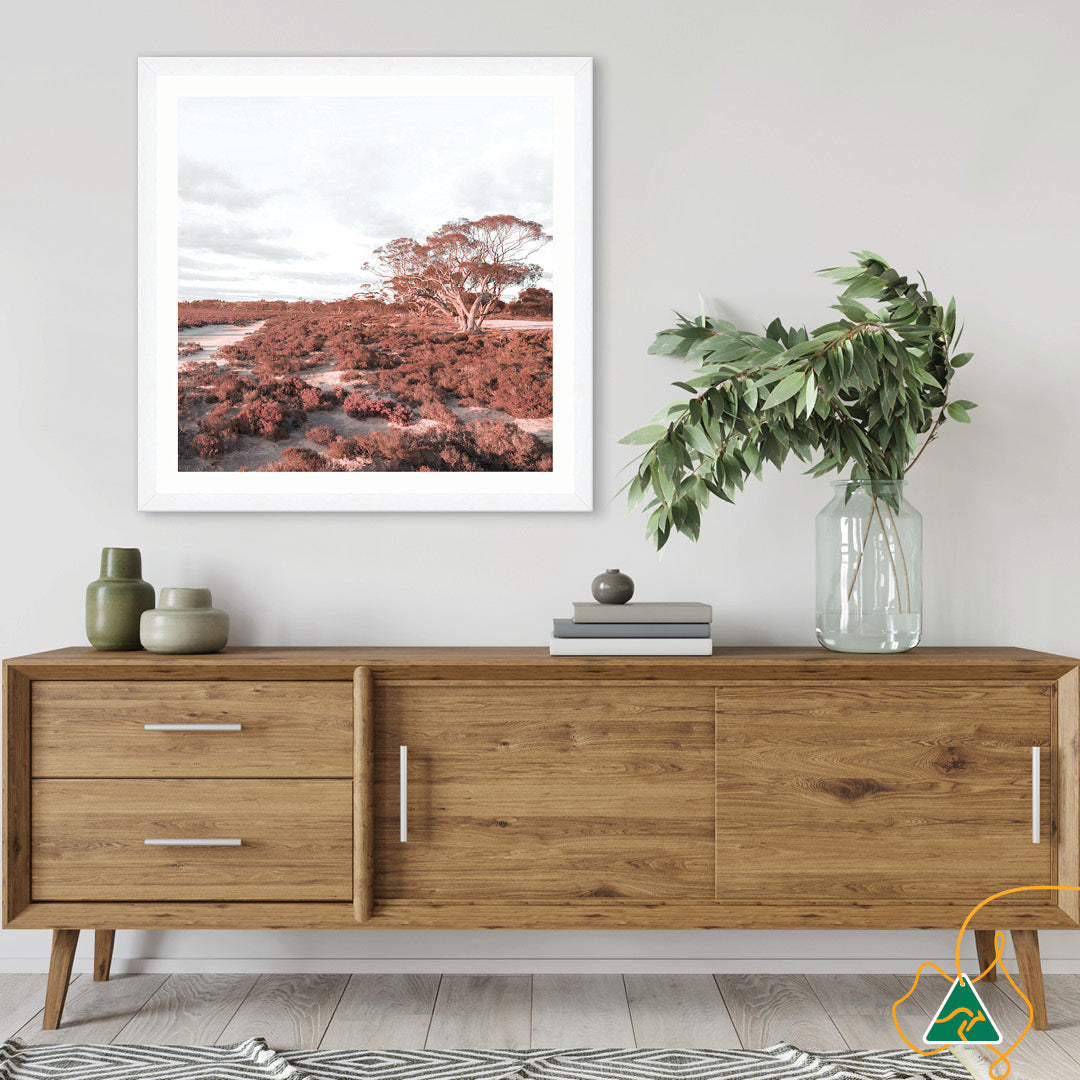 DESERT SUNSET II - Framed Print