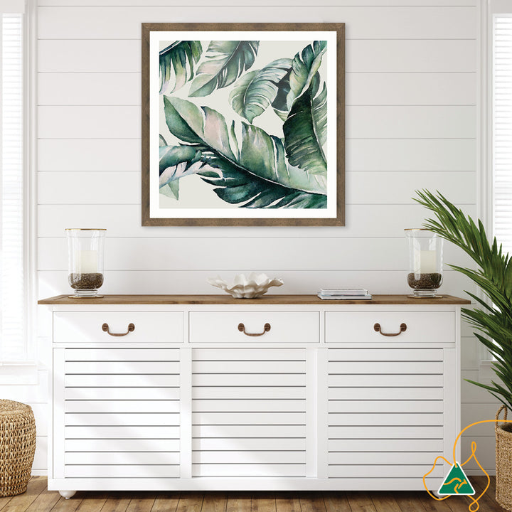 TROPICALLY INSPIRED II - Framed Print