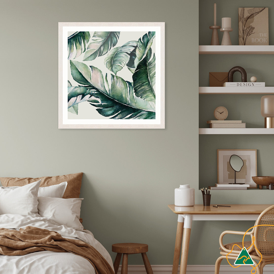 TROPICALLY INSPIRED II - Framed Print