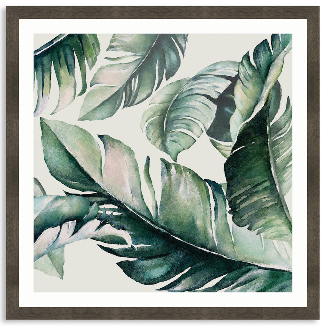 TROPICALLY INSPIRED II - Framed Print