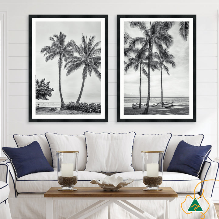 WAIKIKI BEACH I - Framed Print