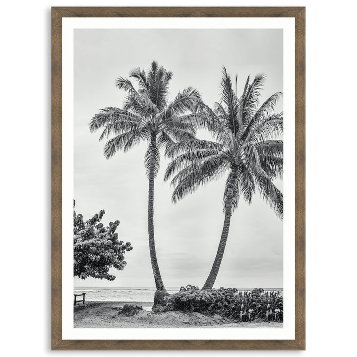 WAIKIKI BEACH I - Framed Print