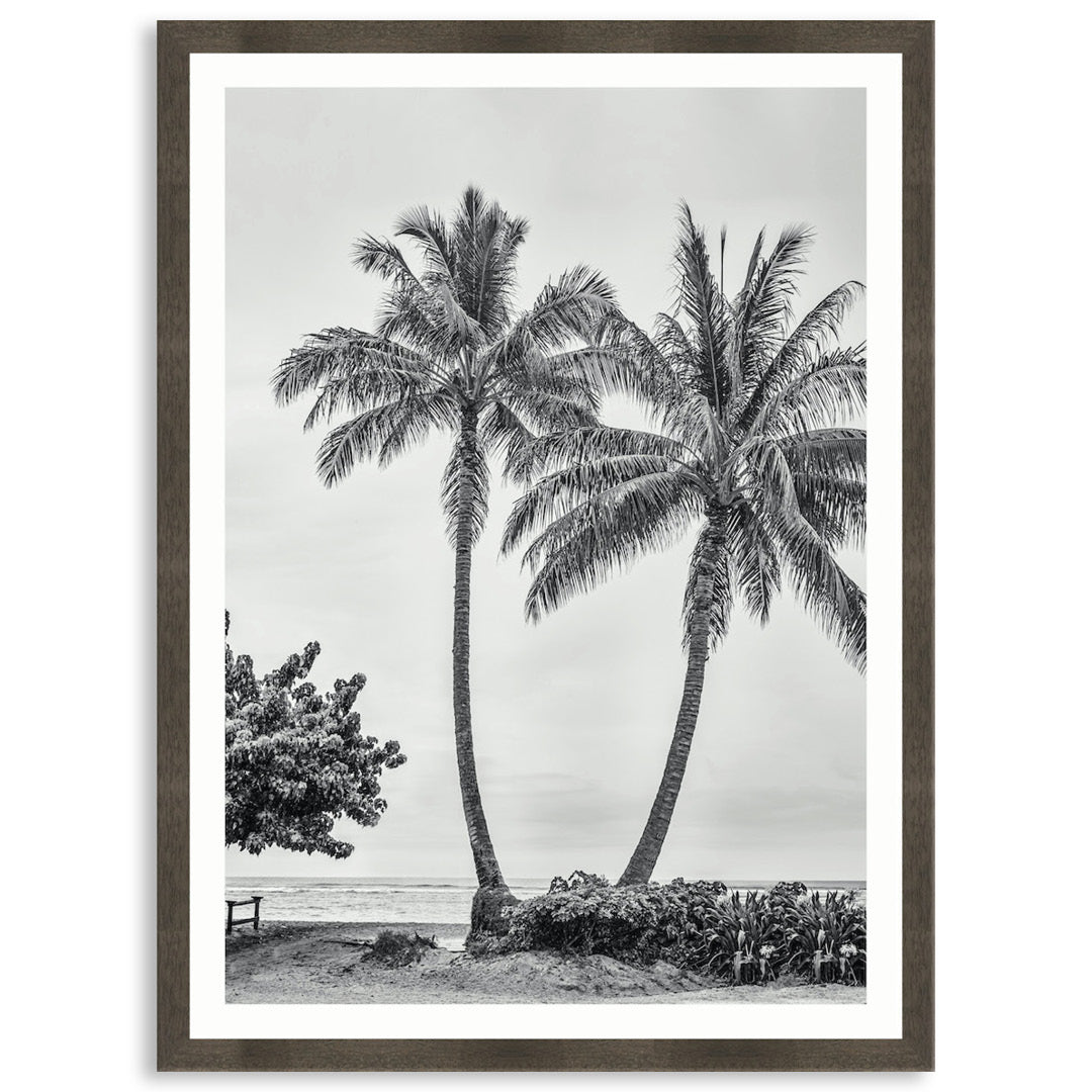 WAIKIKI BEACH I - Framed Print