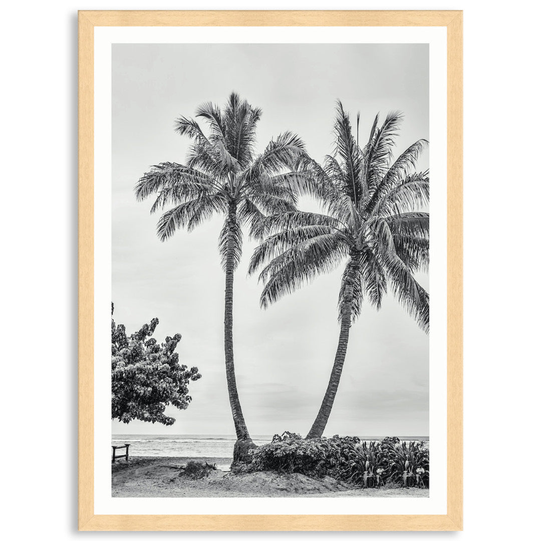 WAIKIKI BEACH I - Framed Print