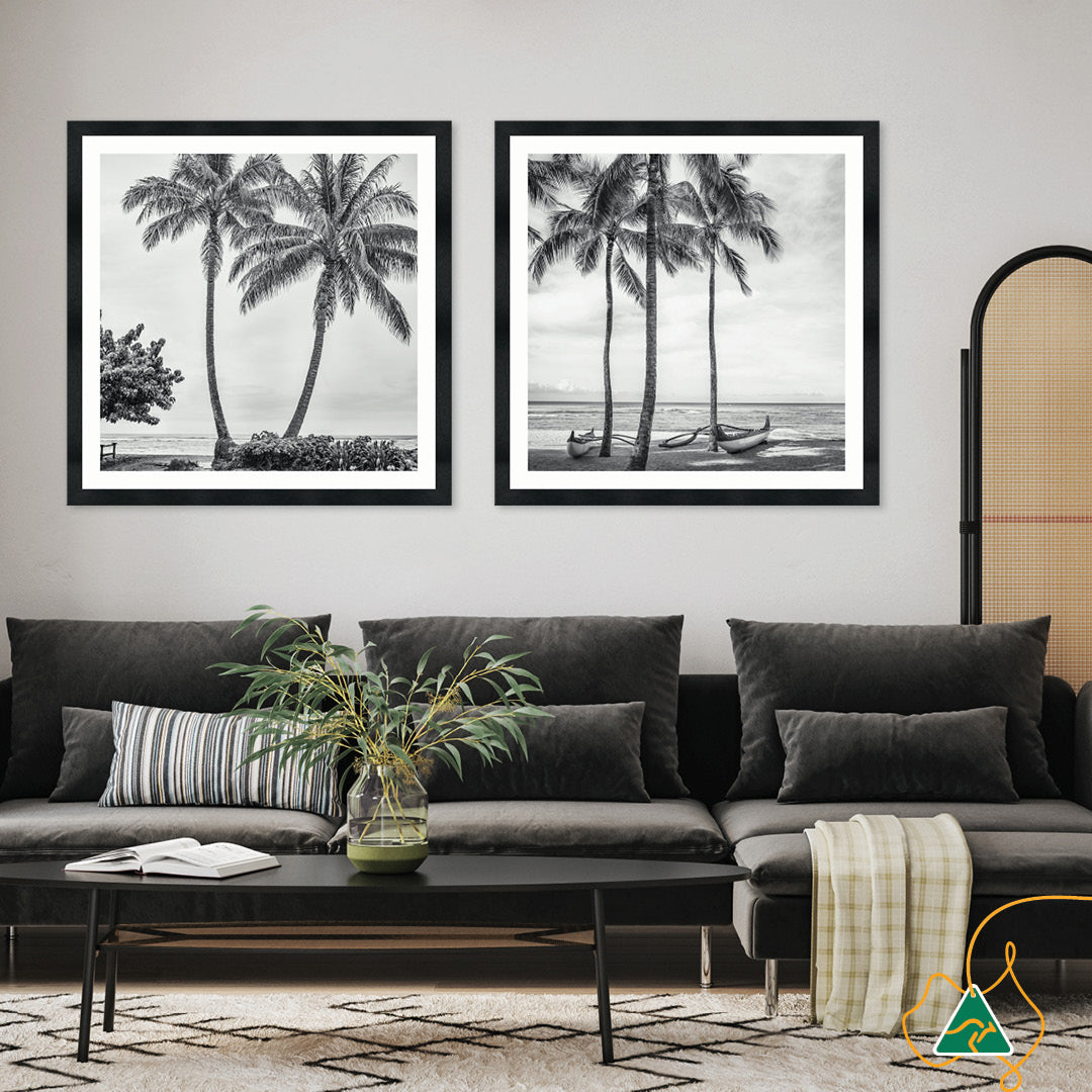 WAIKIKI BEACH II - Framed Print