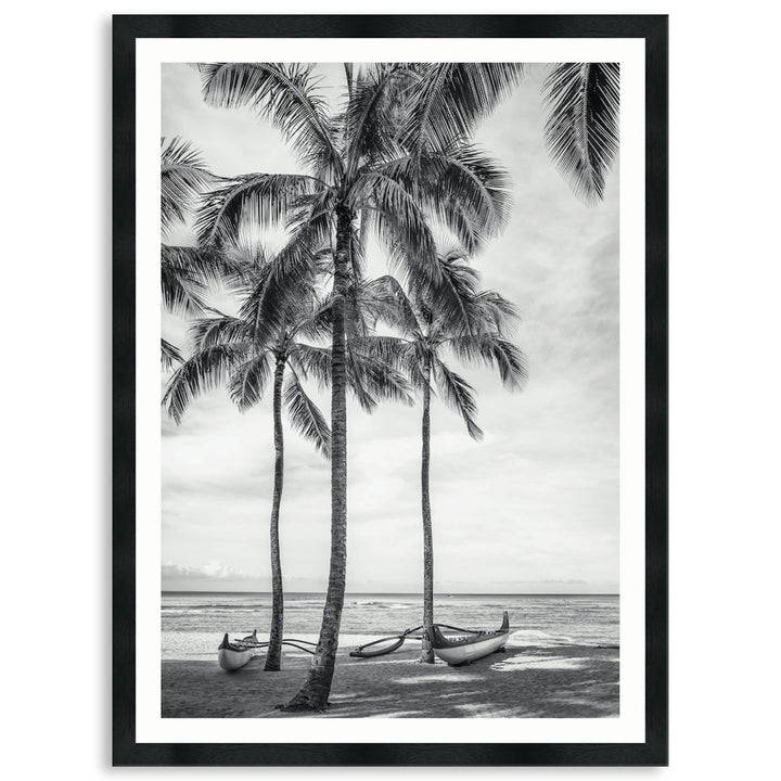 WAIKIKI OUTRIGGER I - Framed Print