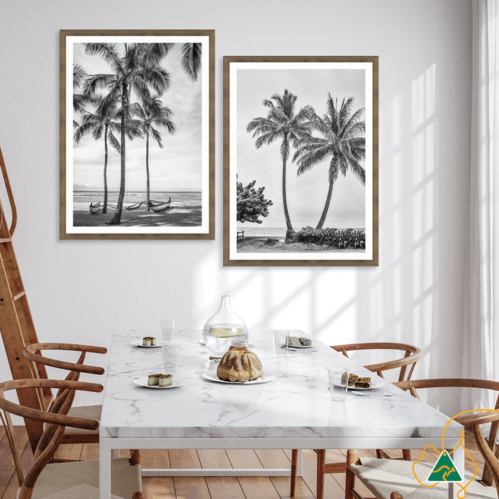 WAIKIKI OUTRIGGER I - Framed Print