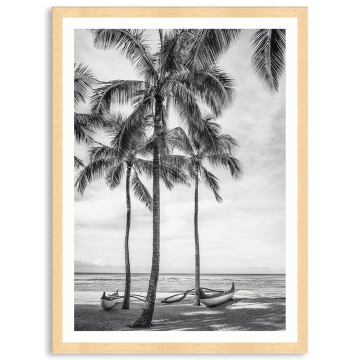 WAIKIKI OUTRIGGER I - Framed Print