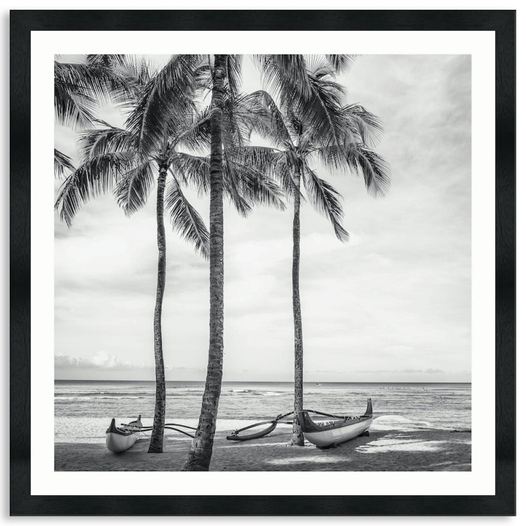 WAIKIKI OUTRIGGER II - Framed Print