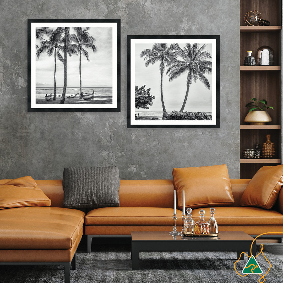 WAIKIKI OUTRIGGER II - Framed Print