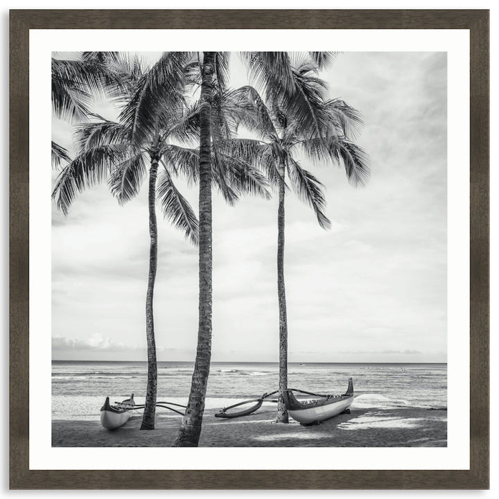 WAIKIKI OUTRIGGER II - Framed Print