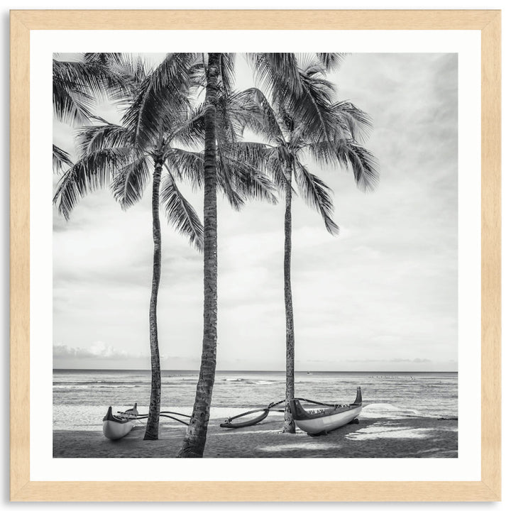 WAIKIKI OUTRIGGER II - Framed Print