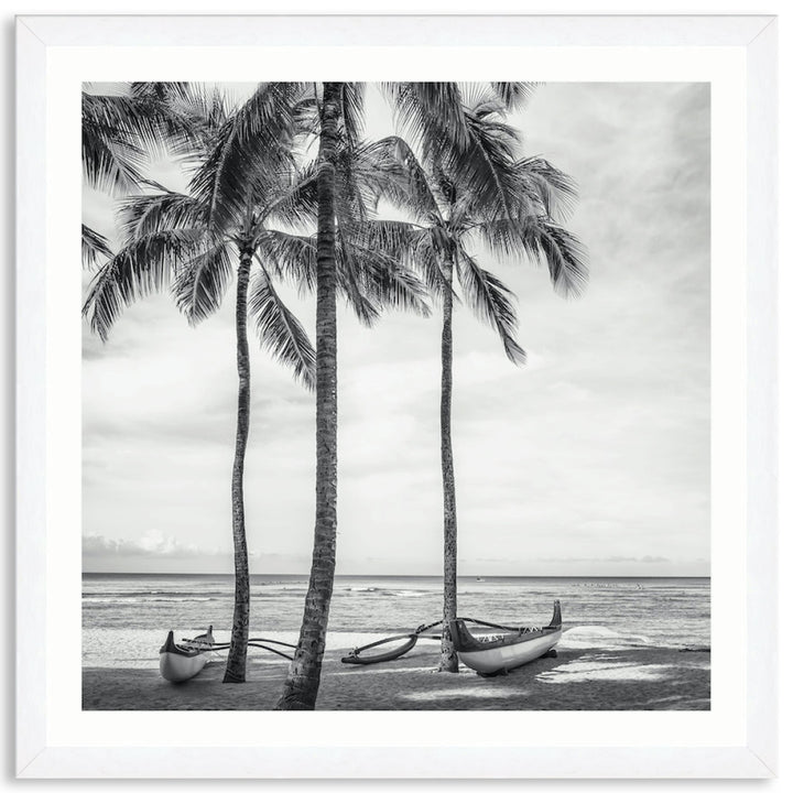 WAIKIKI OUTRIGGER II - Framed Print