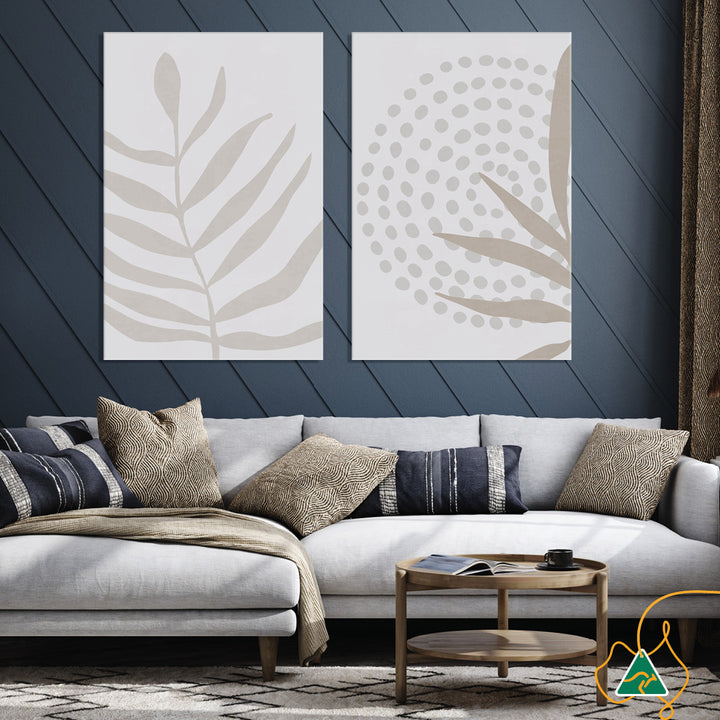 MOD FOLIAGE I - Canvas Print