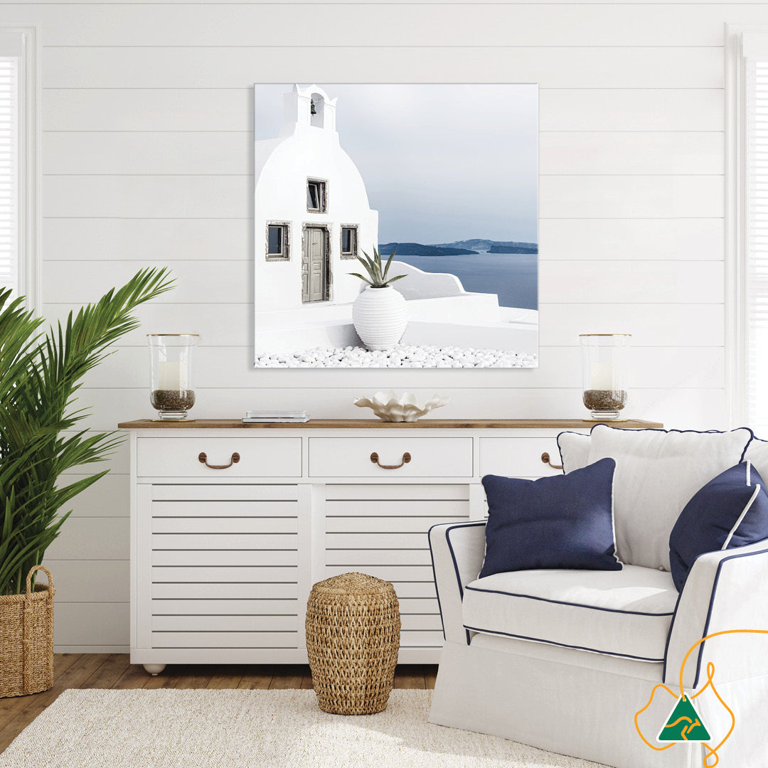 SANTORINI VIEW III - Canvas Print