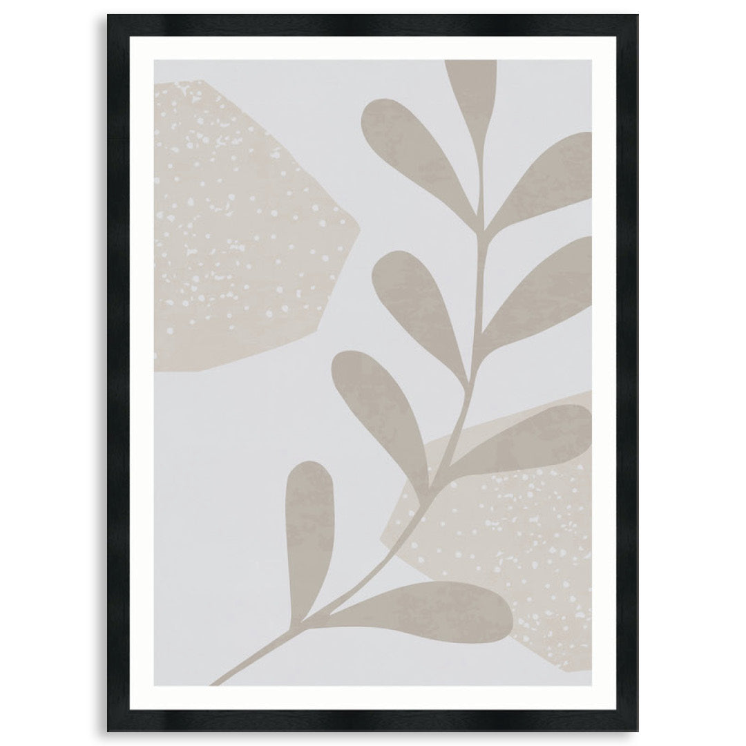 MOD FOLIAGE II - Framed Print