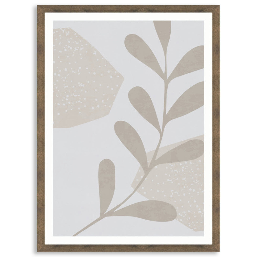 MOD FOLIAGE II - Framed Print