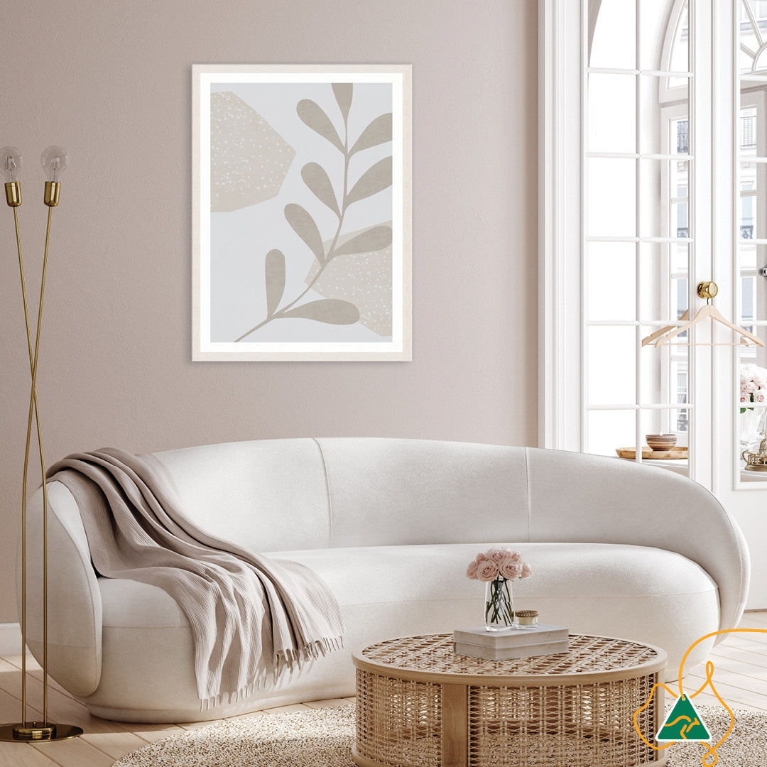 MOD FOLIAGE II - Framed Print