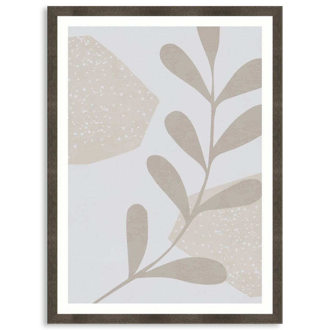 MOD FOLIAGE II - Framed Print