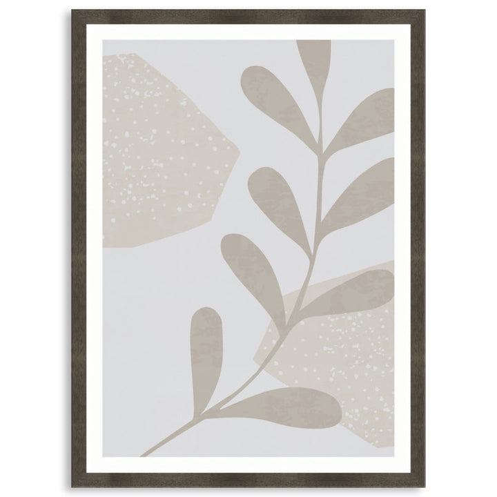 MOD FOLIAGE II - Framed Print