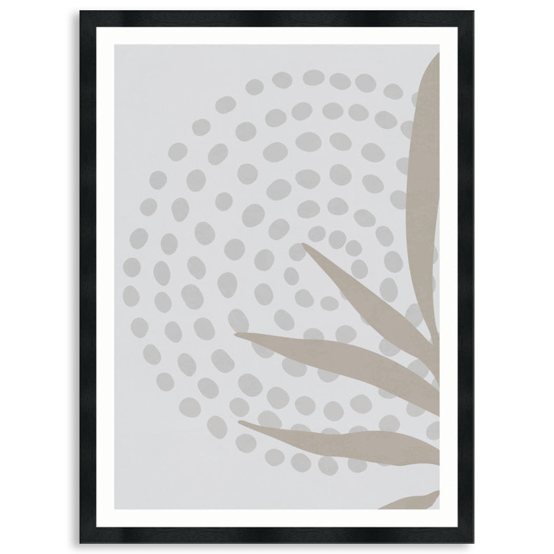 MOD FOLIAGE III - Framed Print