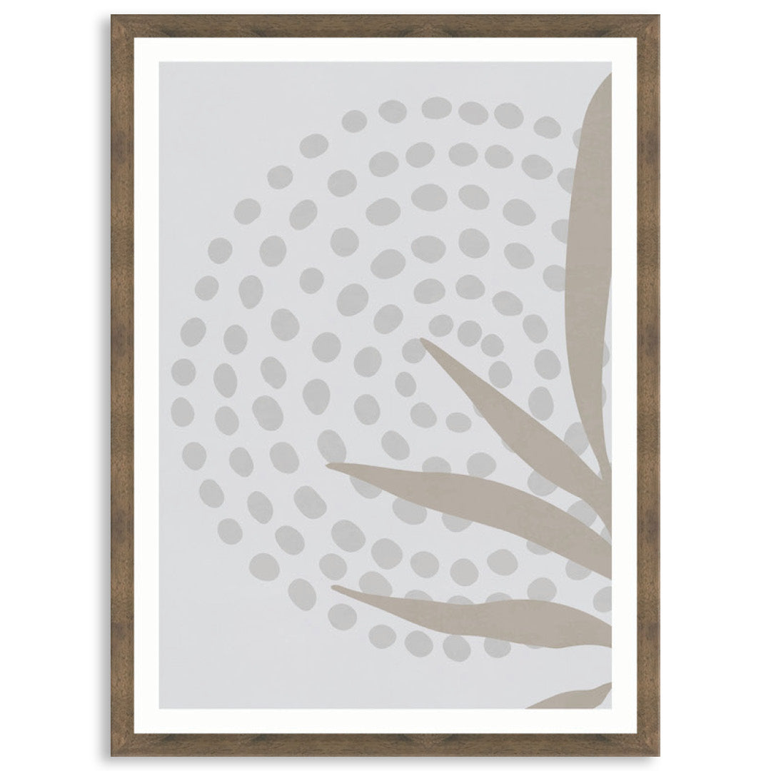 MOD FOLIAGE III - Framed Print