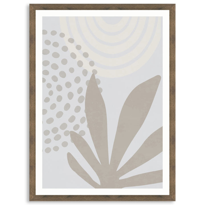 MOD FOLIAGE IV - Framed Print