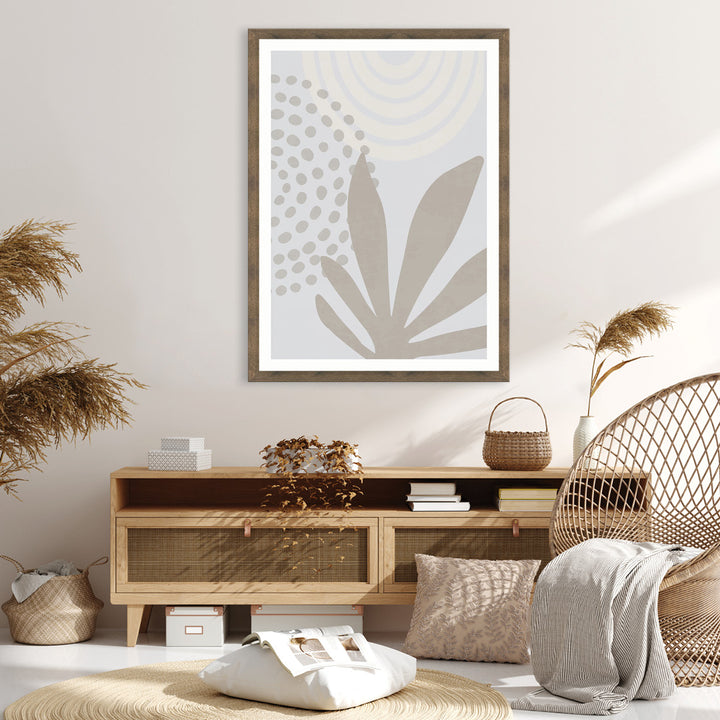 MOD FOLIAGE IV - Framed Print