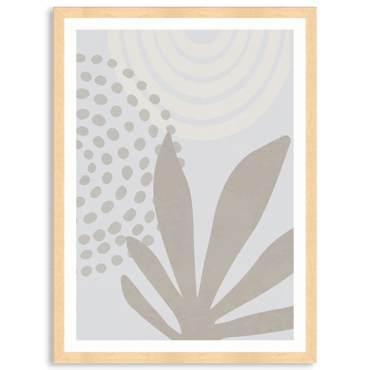 MOD FOLIAGE IV - Framed Print