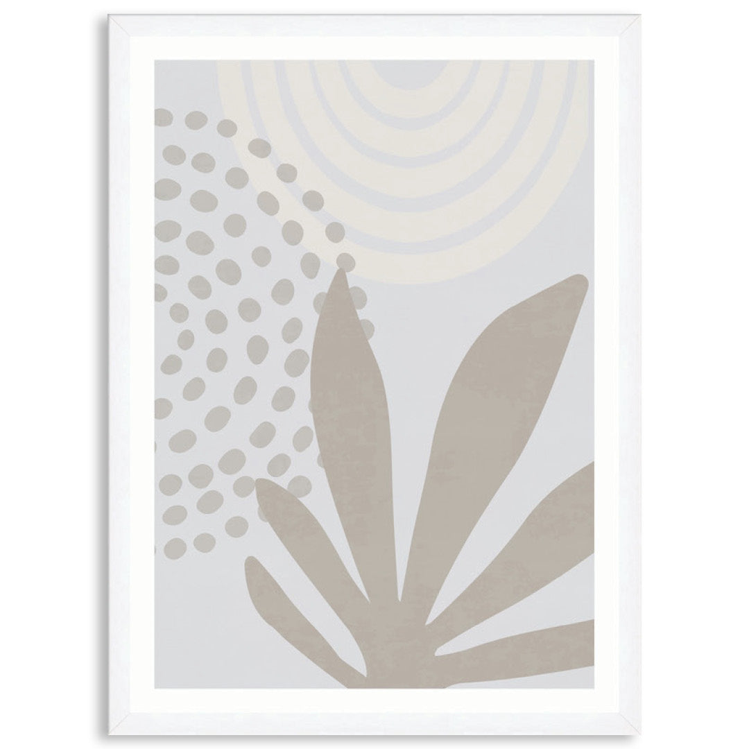 MOD FOLIAGE IV - Framed Print