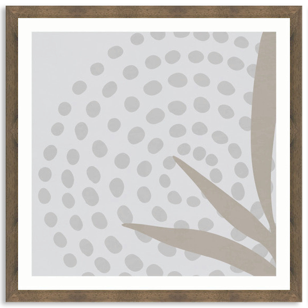 MOD FOLIAGE VII - Framed Print