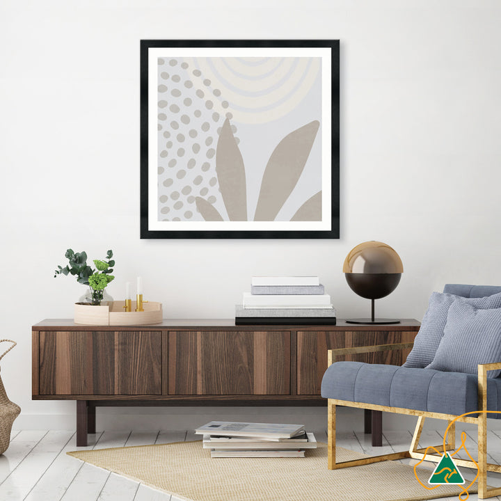 MOD FOLIAGE VIII - Framed Print